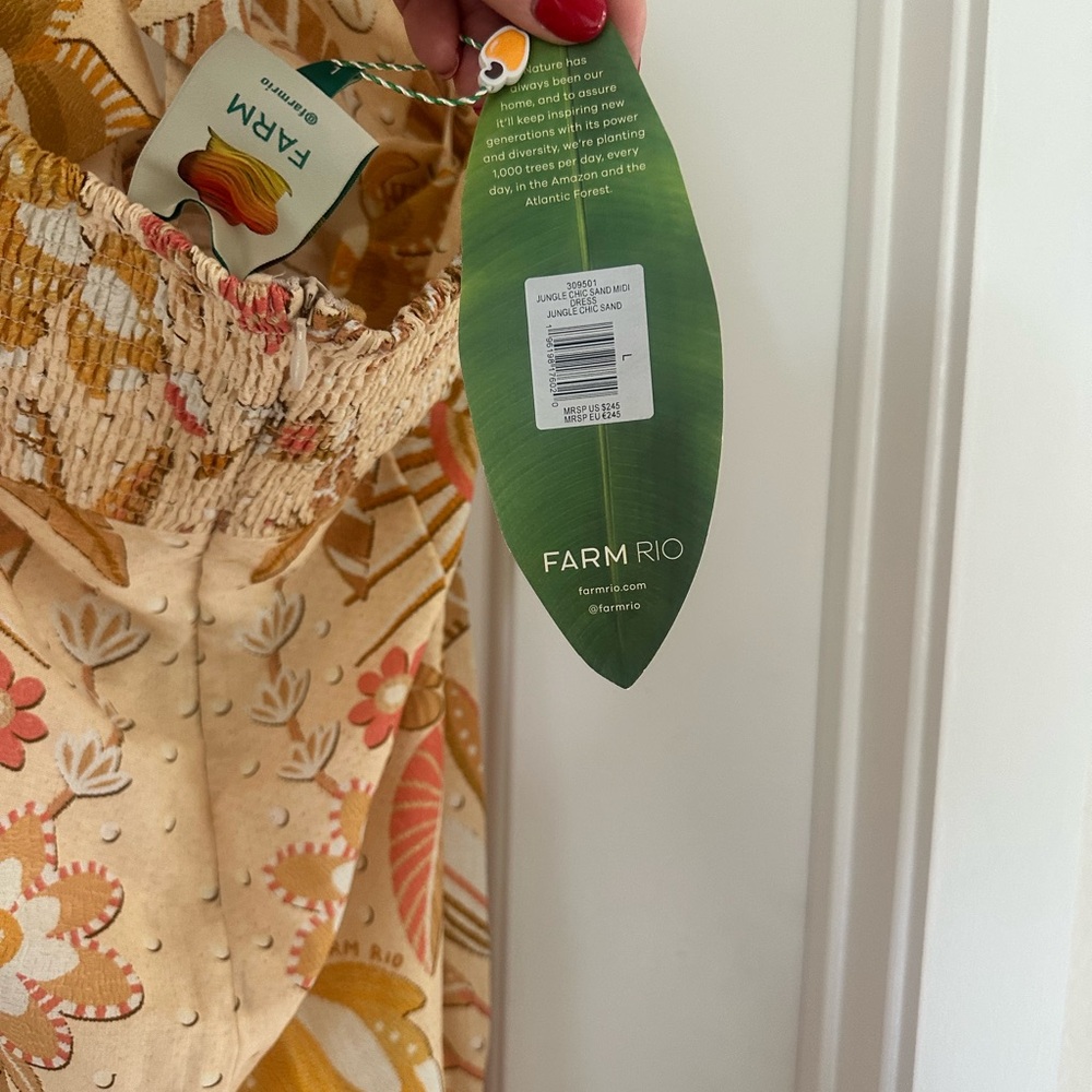 FARM Rio Jungle Chic Midi Dress - Picture 4 of 4